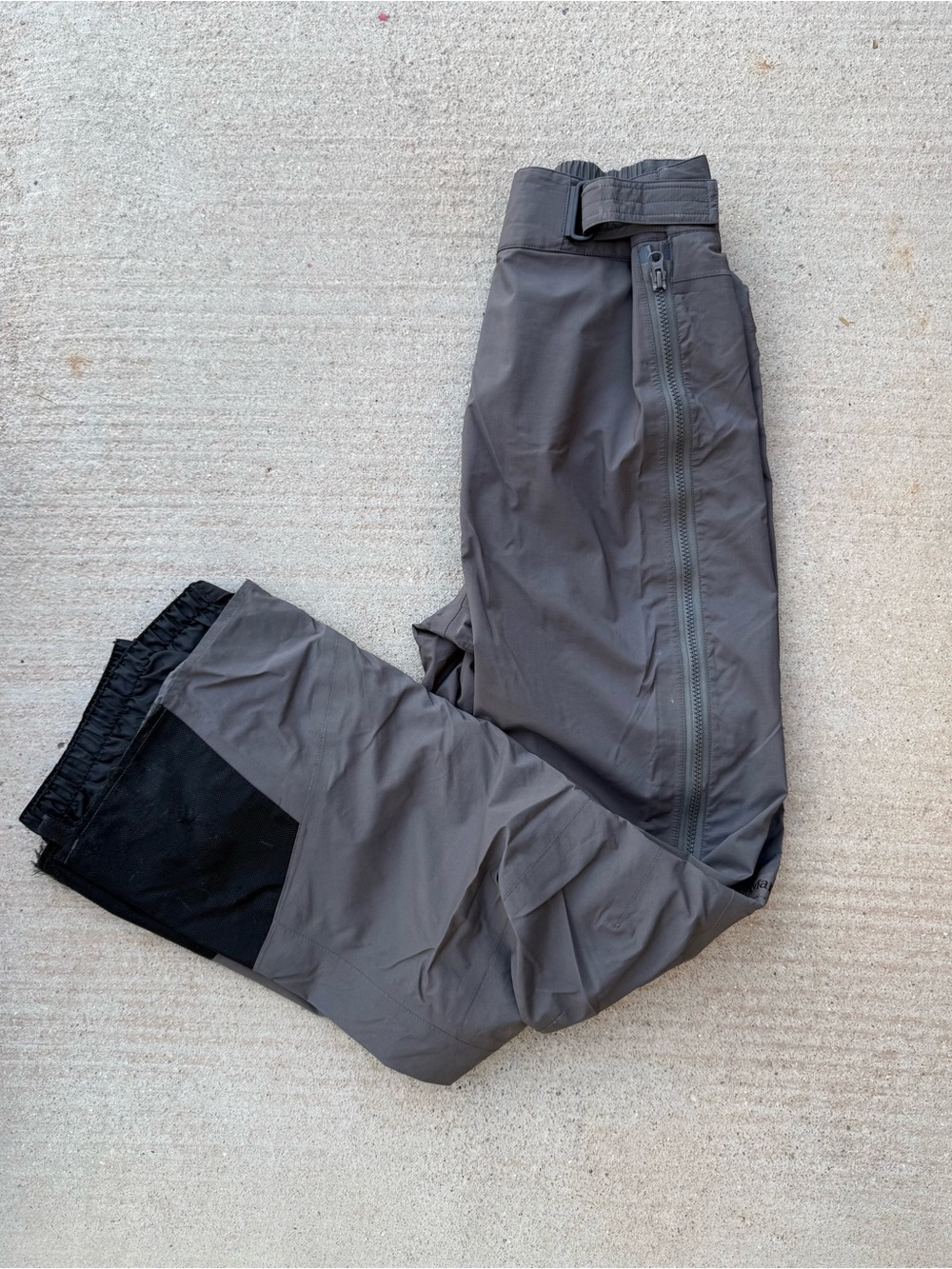 Marmot Men's Gray and Black Outdoor Jogger Shell Pants